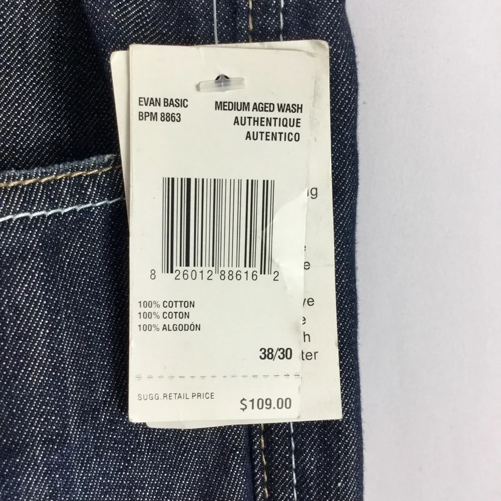 buffalo jeans || David Bitton Evan basic slim NWT - Picture 6 of 14